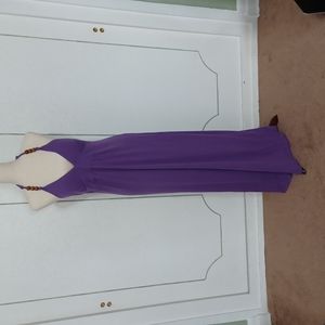 Purple Maxi dress Large